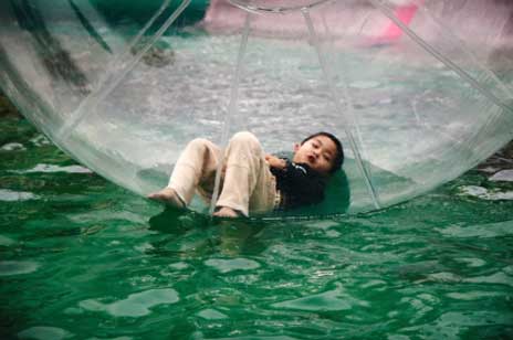 Autismus Children living in a Bubble