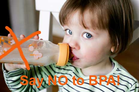 Say NO to BPA containing Baby Bottles