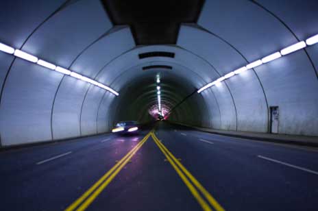 Tunnel - High concentration of particle matter and chemicals