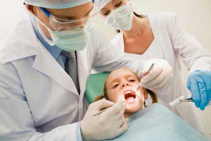 Little Girl at the Dentist