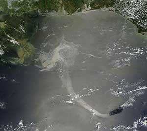 Gulf of Mexico BP Oil Spill by NASA