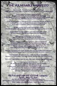 Environmental Diseases: THE VULNERABLE MANIFESTO