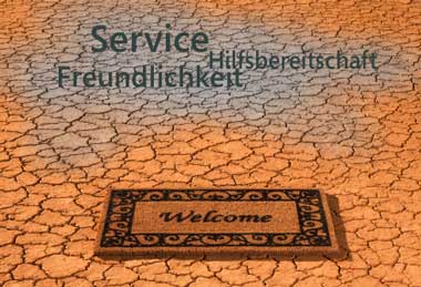 Servicewüste Deutschlans