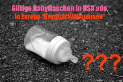 Toxische Babyflaschen