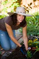 Gartenarbeit